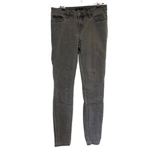 prAna Women's Gray Medium Wash Organic Cotton Blend Skinny Jeans Size 8/29